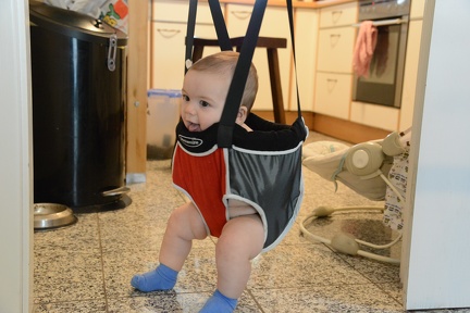 JB in his Bouncy Chair2